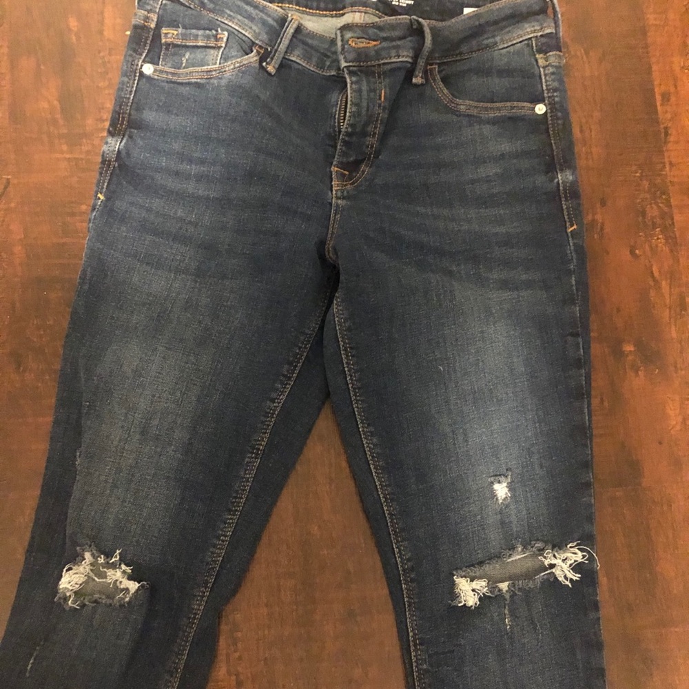 Old navy rockstar super skinny mid rise